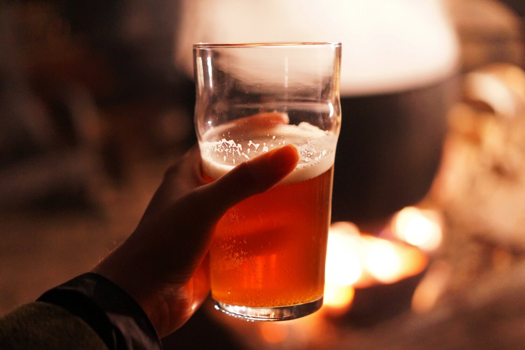 A taste of Voss kveik beer with juniperPhoto: Claire Bullen